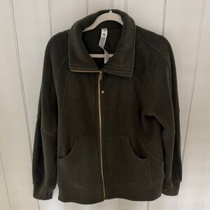 Lululemon Olive Green Zip-Up Jacket